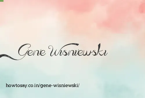 Gene Wisniewski
