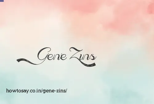 Gene Zins