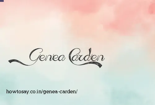 Genea Carden