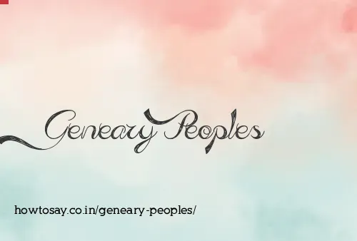Geneary Peoples