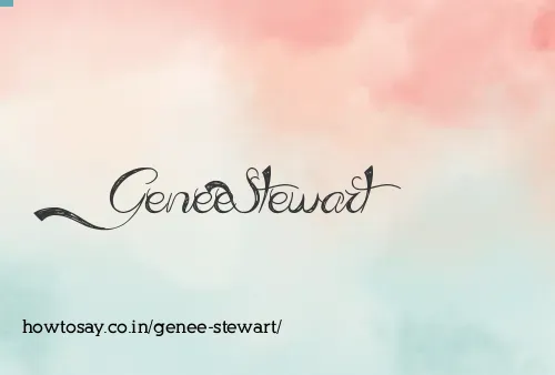 Genee Stewart