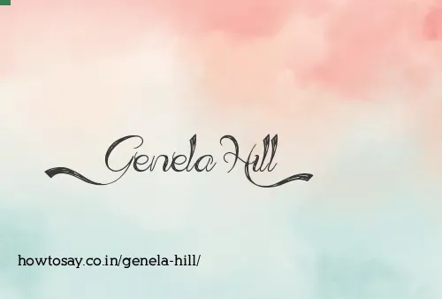 Genela Hill