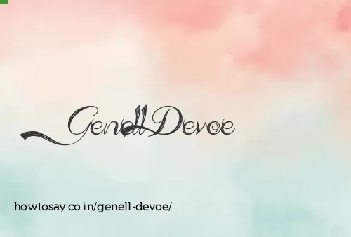Genell Devoe