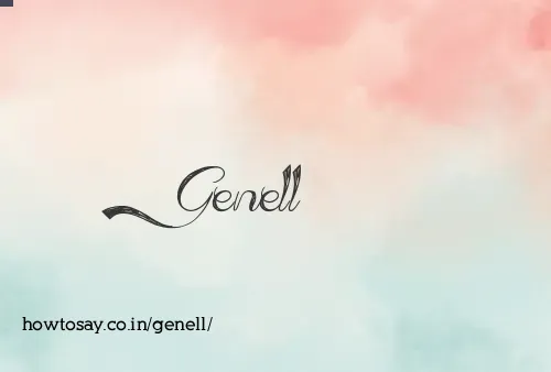 Genell