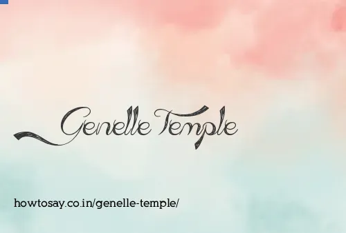 Genelle Temple
