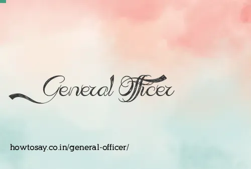 General Officer