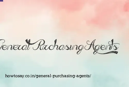 General Purchasing Agents