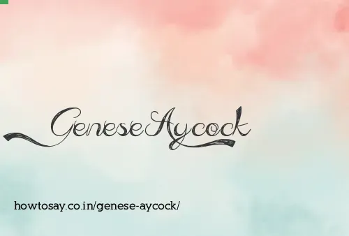 Genese Aycock