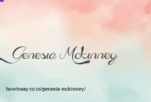 Genesia Mckinney