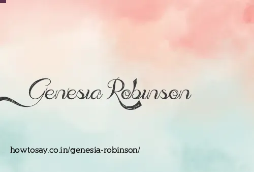 Genesia Robinson
