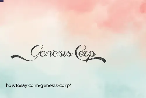 Genesis Corp