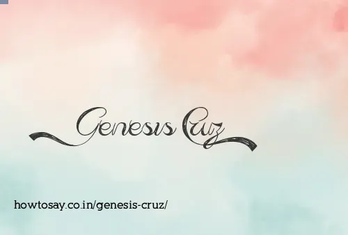 Genesis Cruz