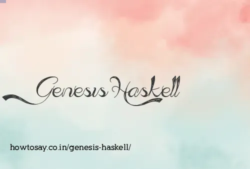 Genesis Haskell