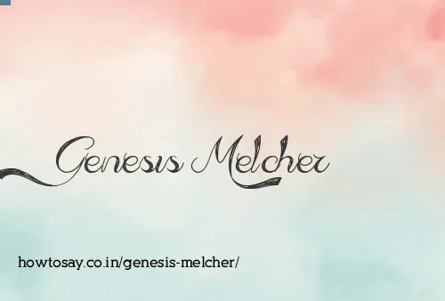 Genesis Melcher