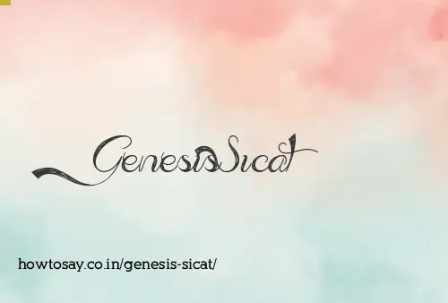 Genesis Sicat