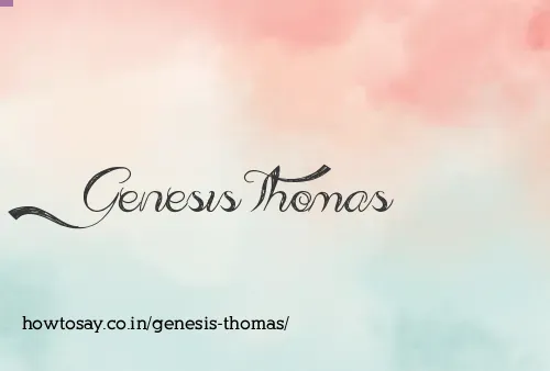 Genesis Thomas