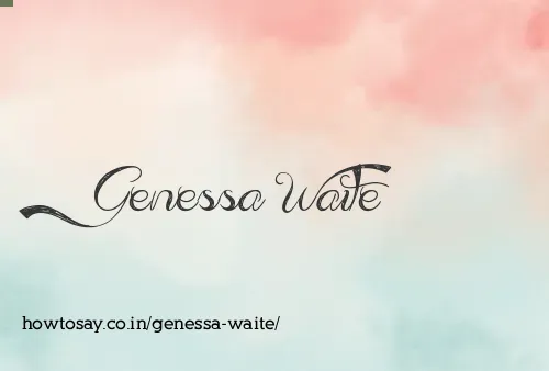 Genessa Waite