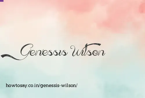 Genessis Wilson