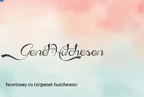 Genet Hutcheson