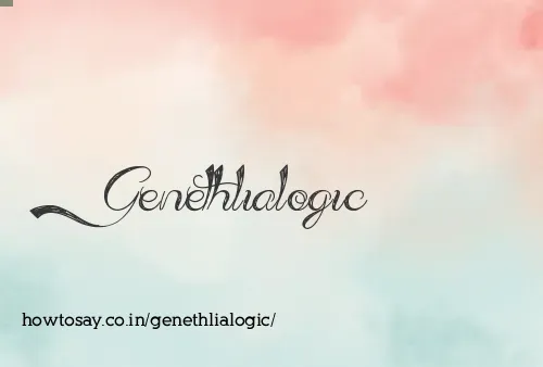 Genethlialogic
