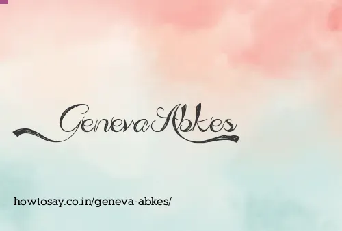 Geneva Abkes