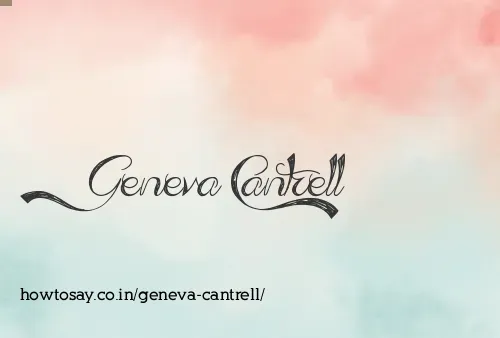 Geneva Cantrell