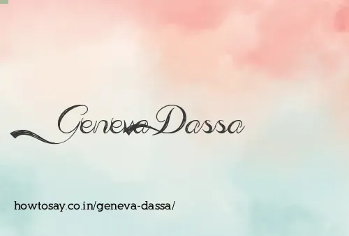 Geneva Dassa