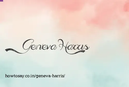 Geneva Harris