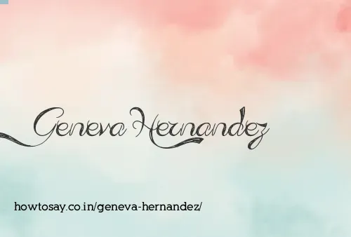 Geneva Hernandez