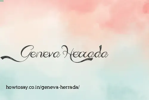 Geneva Herrada