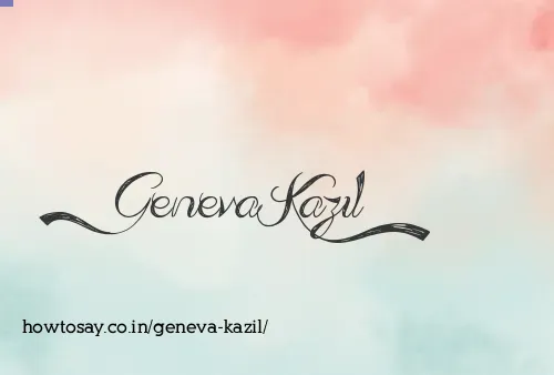Geneva Kazil
