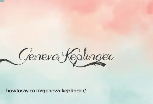 Geneva Keplinger