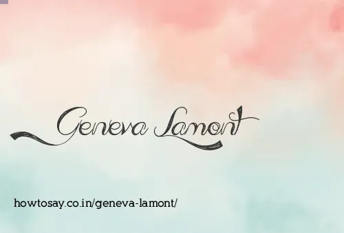 Geneva Lamont