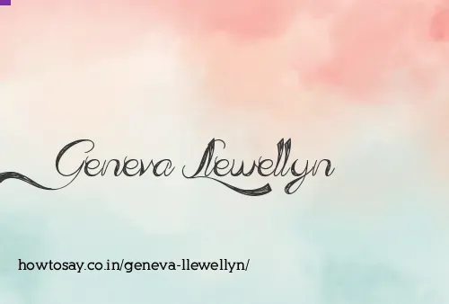 Geneva Llewellyn