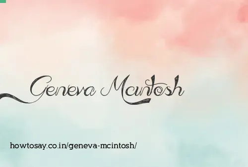 Geneva Mcintosh