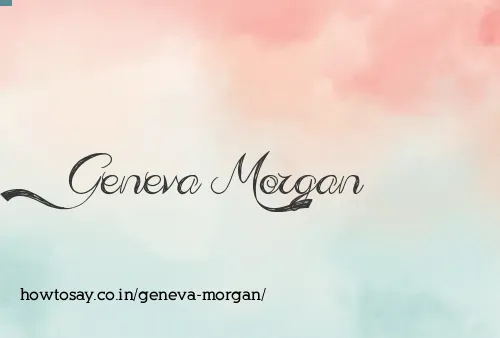 Geneva Morgan