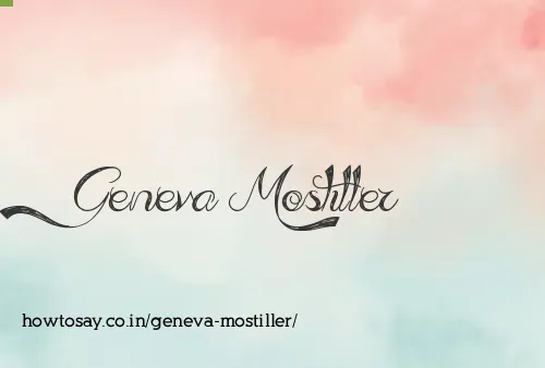 Geneva Mostiller