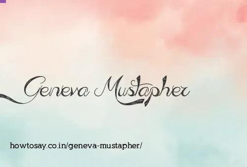 Geneva Mustapher