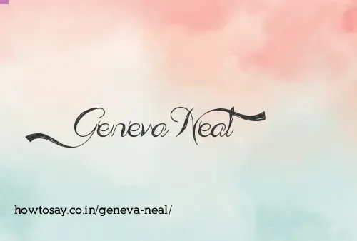Geneva Neal
