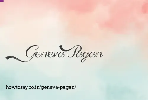 Geneva Pagan