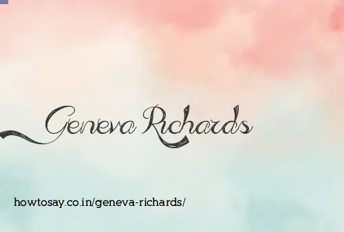 Geneva Richards