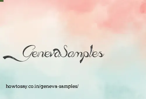 Geneva Samples