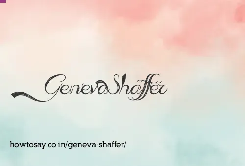 Geneva Shaffer