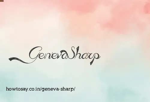 Geneva Sharp