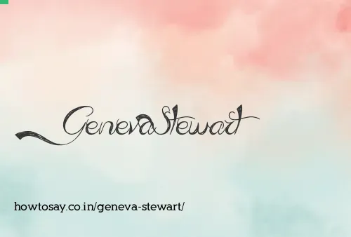 Geneva Stewart