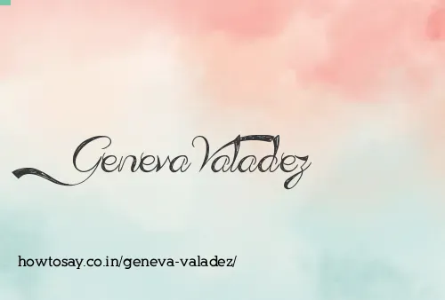 Geneva Valadez