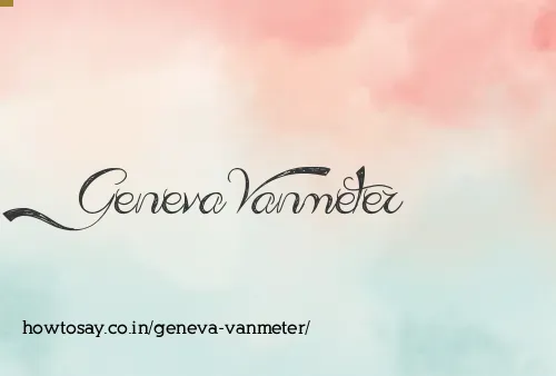Geneva Vanmeter