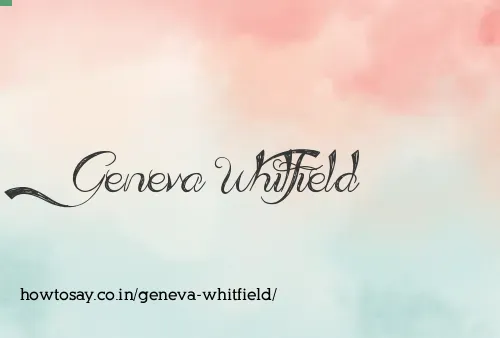 Geneva Whitfield