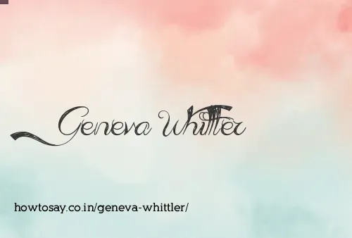 Geneva Whittler