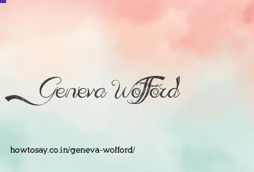 Geneva Wofford